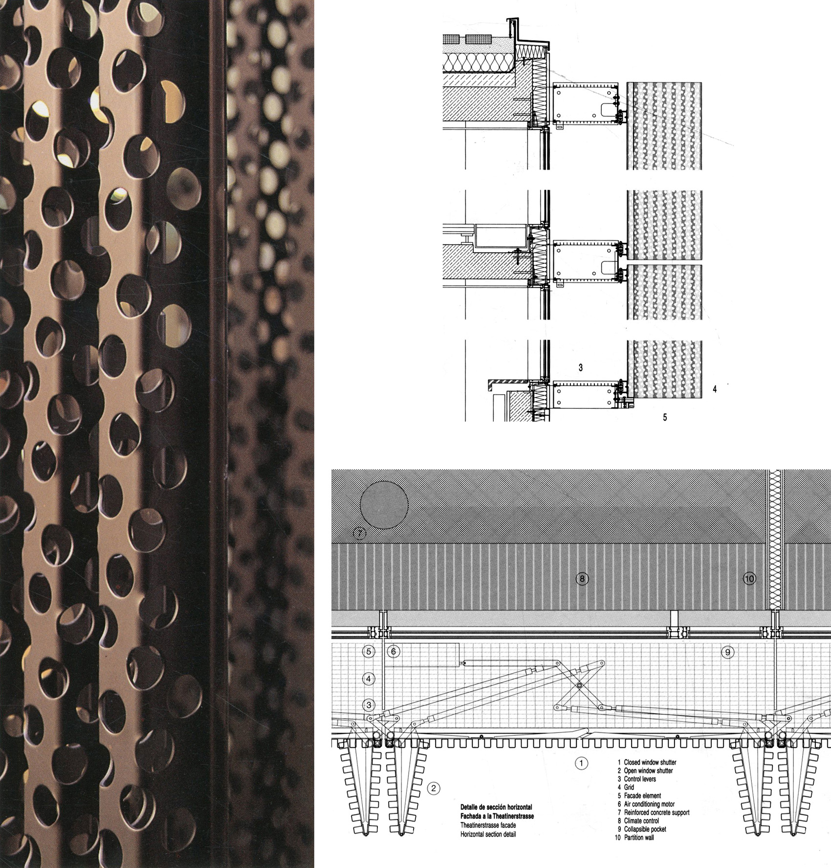 Drilled and corrugated folding-sliding panels by H&dM [587] | filt3rs